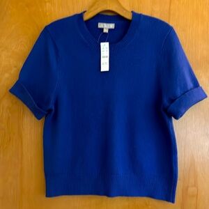 J. Crew Short Sleeve Sweater. Size L. NWT